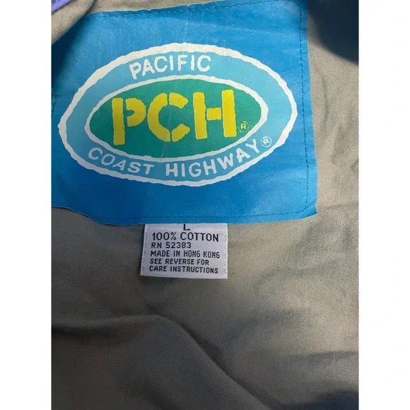Vintage Pacific Coast Highway Mens Large — Jacket - Picture 7 of 7
